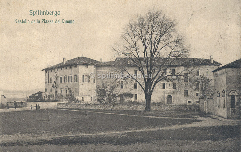 Spilimbergo, castello1909.jpg